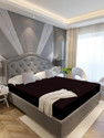LA VERNE King Size Fitted Terry Cotton Breathable, Stretchable, Waterproof Mattress Cover