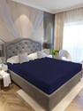 LA VERNE King Size Fitted Terry Cotton Breathable, Stretchable, Waterproof Mattress Cover