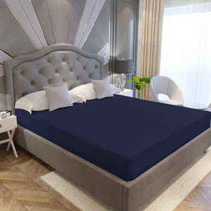 la verne queen size fitted terry cotton breathable stretchable waterproof mattress cover
