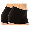 LA12ST Women39s Side Stripe Dolphin Short Pleated