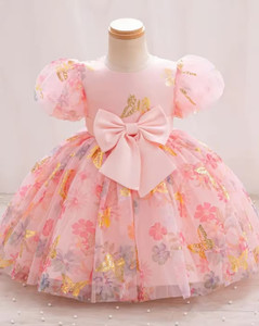 laado fashion shop baby girls midiknee length party dress