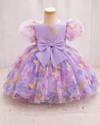 LAADO FASHION SHOP Girls Midi/Knee Length Party Dress