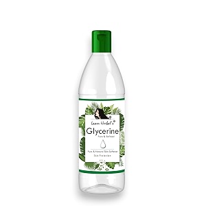 laam glycerine pure amp refined liquid multi-purpose vegetable glycerine used for chaffing moisturizing uneven skin tone dryness dark spot wrinkles aging natural soft amp glowing skin- 400 gram