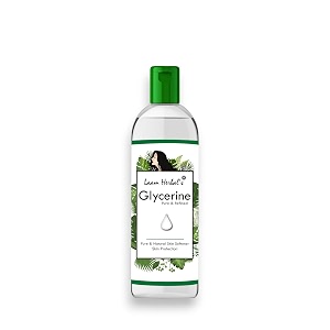 laam glycerine pure amp refined liquid  multi-purpose vegetable glycerine  used for chaffing moisturizing uneven skin tone dryness dark spot wrinkles aging  natural soft amp glowing skin- 125 g