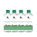Laam Glycerine Pure &amp; Refined | Multi-Purpose Vegetable Glycerine | Used For Chaffing, Moisturizing, Dryness, Dark Spot, Wrinkles, Aging | Natural, Soft &amp; Glowing Skin- 4X600 Gm, Liquid
