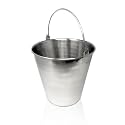 Lab Bucket Stainless Steel Perfect for Medical, Laboratory and Veterinary Applications (12 QT)
