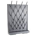 Lab Drying Racks - Lab Supply Pegboard Bench,27 Pegs Drying Rack Lab,Wall Mounted Test Tube Dryer,Detachable PP Lab Rack