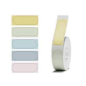 niimbot 1 roll label maker tape label paper labeling tape for handheld label printer address labels1 roll tape