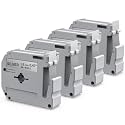 Labelife M-931 Label Tape Replace for Brother P Touch M Tape Silver 12mm