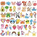 Labeol Diamond Art Kits for Kids Boys and Girls Ages 6-8-10-12 Easy to DIY Creative Diamond Art Sticker Craft by Numbers Kits for Kids and Adult Beginners (Lovely Animal)