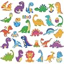 Labeol Diamond Art Kits for Kids Boys and Girls Ages 6-8-10-12 Easy to DIY Creative Diamond Art Sticker Craft by Numbers Kits for Kids and Adult Beginners (New Dinosaurs)
