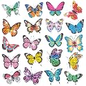 Labeol Diamond Art Kits for Kids Boys and Girls Ages 6-8-10-12 Easy to DIY Creative Diamond Art Sticker Craft by Numbers Kits for Kids and Adult Beginners (Shining Butterfly)