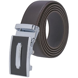 Labnoft Mens PU Leather Auto Lock Belt