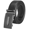 Labnoft Men39s PU Leather Auto Lock Belt
