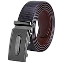 Labnoft Men39s PU Leather Auto Lock Belt