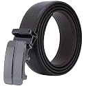 Labnoft Men39s PU Leather Auto Lock Belt