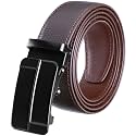 Labnoft Men39s PU Leather Auto Lock Belt