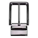 Labnoft Men's Reversible Belt Buckle Only (35mm, Shining Black)