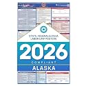 Labor Law Poster Alaska 2026, State, Federal Workplace Notices 26 x 39.5