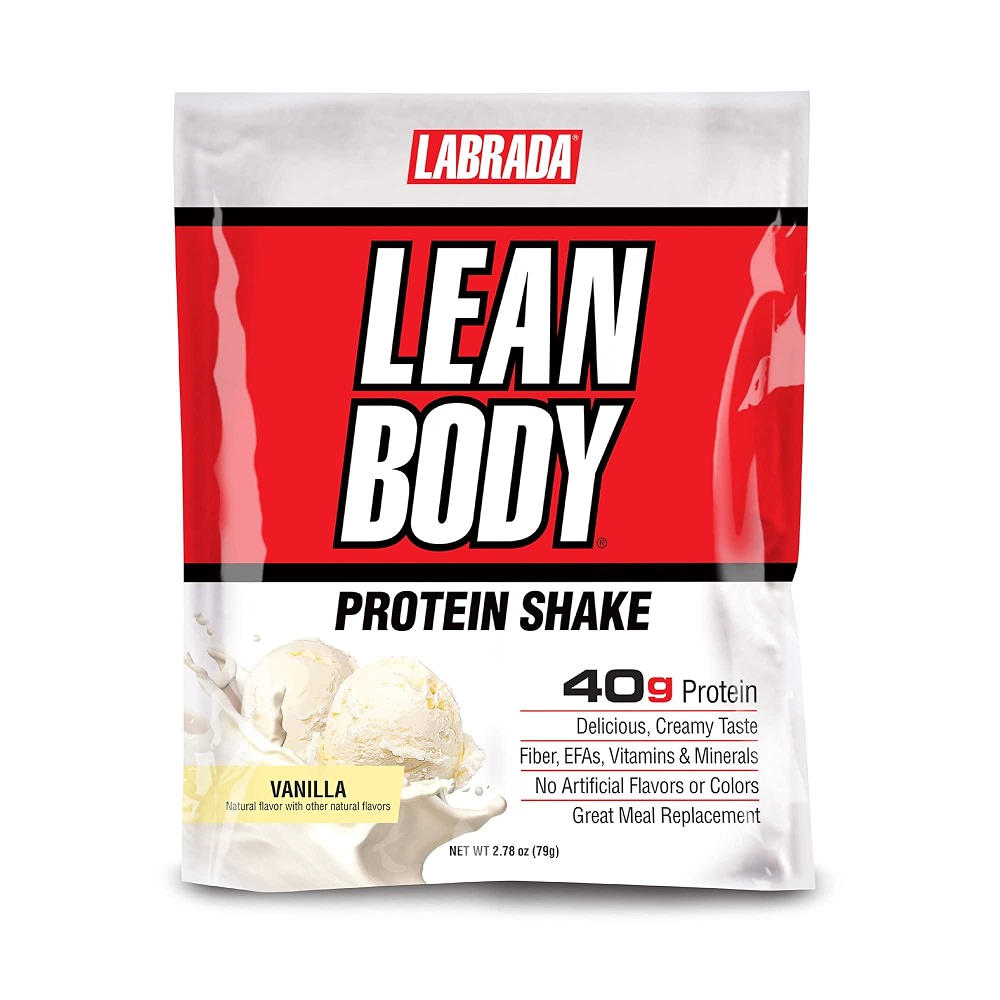 Labrada Lean Body MRP All-In-One Vanilla Meal Replacement Shake. 40g ...