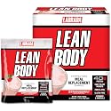 Labrada Lean Body MRP All-In-One Strawberry Meal Replacement Shake, 40g Protein, Whey Blend, 8g Healthy Fats EFA's &amp; Fiber, 22 Vitamins and Minerals, No artificial color, Gluten Free, (20 Packets)