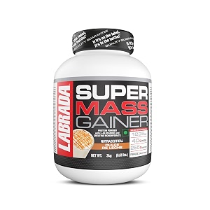 labrada super mass gainer weight gainer powder  40g protein amp 256g carbs per serving  high calorie muscle mass gainer for weight gain amp muscle building  dulche de leche  3kg