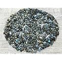 Labradorite Blue Chips – Natural Mini Labradorite Blue Stones, Crushed Undrilled Labradorite Blue, Semi-Tumbled Genuine Labradorite Blue (1 lb Bulk)
