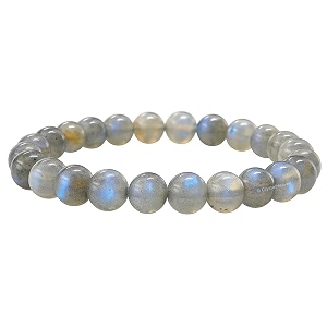 labradorite bracelet for women men with healing crystal