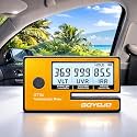 Labs Tint Meter Works on Side Windows, Digital Tint Solar Film Car Transmission Meter with Automatic Calibration, 3-in-1 Solar Film Meter VL UV IR Detection, for Automotive Window Tint Shop Stay Legal