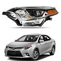 labwork Headlight Driver Side Replacement for Corolla 2014-2016