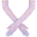 Lace Gloves Women, Elegant Long Elbow Opera Lace Gloves for Women
