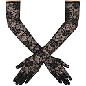 Lace Gloves Women, Elegant Long Elbow Opera Lace Gloves for Women