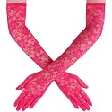 Lace Gloves Women, Elegant Long Elbow Opera Lace Gloves for Women