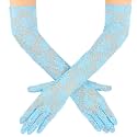Lace Gloves Women, Elegant Long Elbow Opera Lace Gloves for Women