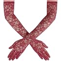 Lace Gloves Women, Elegant Long Elbow Opera Lace Gloves for Women