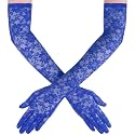 Lace Gloves Women, Elegant Long Elbow Opera Lace Gloves for Women
