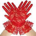 Lace Gloves Women Halloween Gloves Formal Glove for Evening Wedding Opera
