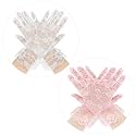 Lace Gloves Women Halloween Gloves Formal Glove for Evening Wedding Opera