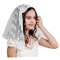 Lace Headcovering for Girls Church Mantilla Veils for Girl Lace Head Cover V87