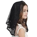 Lace Headcovering for Girls Church Mantilla Veils for Girl Lace Head Cover V87