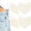 Lace Waist Extender for Jeans, Vintage Sewing Fastener Waistband Extenders