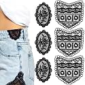 Lace Waist Extender for Jeans, Vintage Sewing Fastener Waistband Extenders