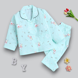lacia lobo kids nightwear baby boys  baby girls printed cotton blend