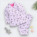 LACIA LOBO Kids Nightwear Baby Boys & Baby Girls Printed Cotton Blend
