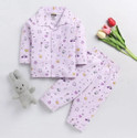 LACIA LOBO Kids Nightwear Baby Boys & Baby Girls Printed Cotton Blend