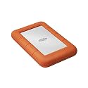 LaCie Rugged Mini 1TB External HDD USB 3.0 for Windows and Mac, Drop Shock Dust Rain Resistant Portable Hard Drive (LAC301558)