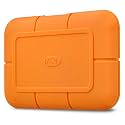 LaCie Rugged SSD 500GB Solid State Drive — USB-C USB 3.0, Drop Shock Dust Water Resistant, for Mac and PC Computer Desktop Laptop, 1 Mo Adobe CC (STHR500800)