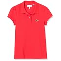 Lacoste Girls Classic Short Sleeve Piqué Polo Shirt
