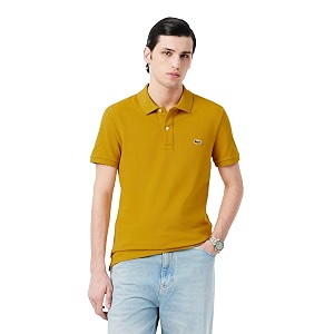 Lacoste Mens Cotton Slim Fit Polos
