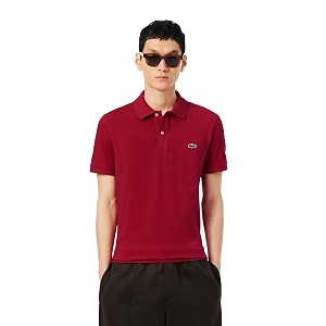 Lacoste Mens Cotton Slim Fit Polos